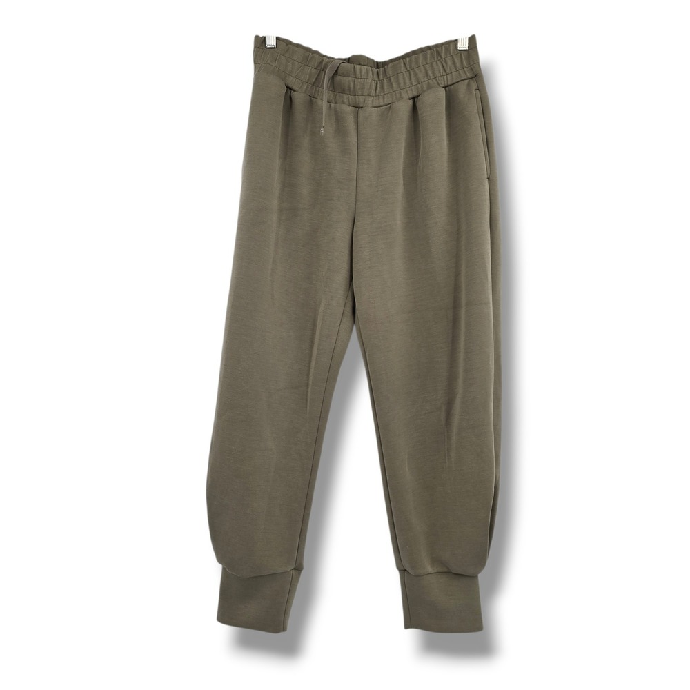 Bailey 44 Women Olive Green Modal‎ Blend Drawstring Jogger Pants Size Large